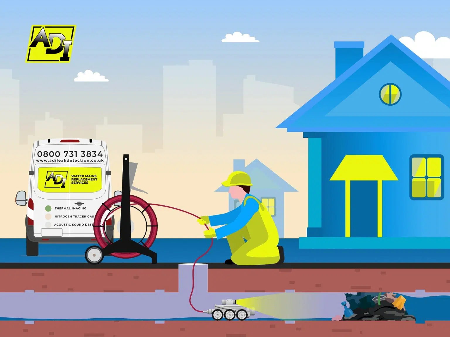 Drainage CCTV Surveys & Investigations London